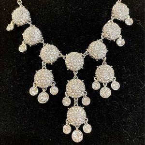 Rhinestone bubble necklace